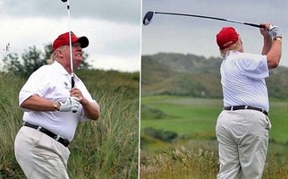 trump a terrible golfer