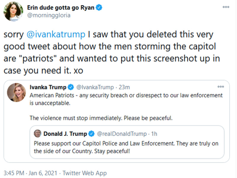 Ivanka Trump will regret that tweet