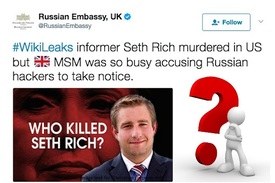 Russia invlved in Seth Rich murder