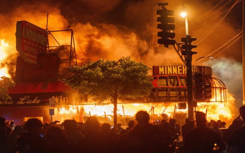 George Floyd protest in Minnesota