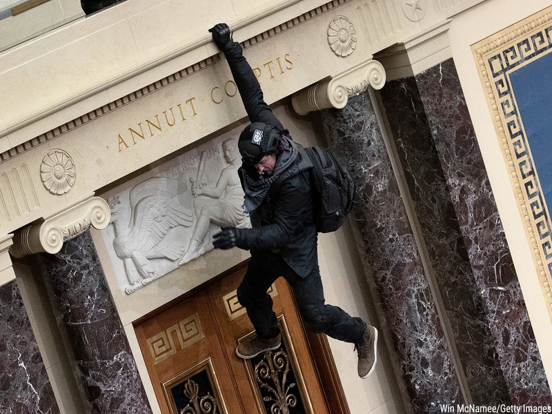 Erratic Trump supporters storm the Capitol